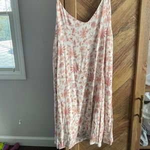 Pink & Ivory Floral Dress